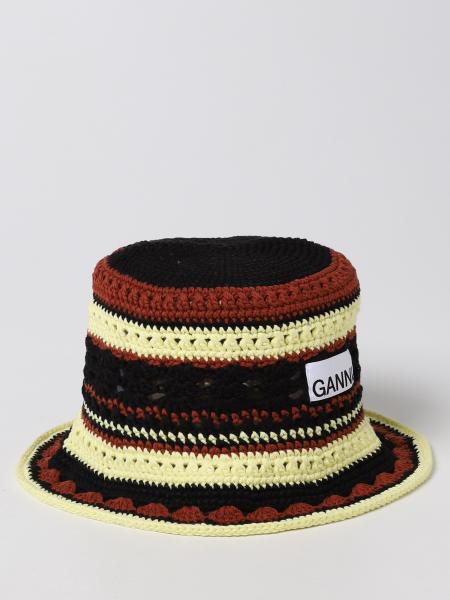 Cappello da pescatore Ganni in crochet