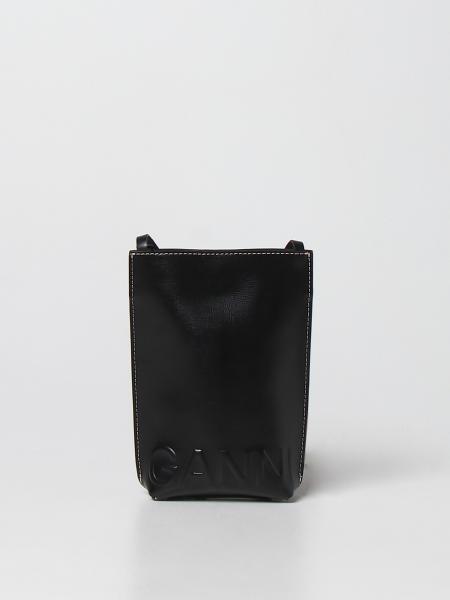 Ganni: Mini Ganni crossbody bag in recycled leather