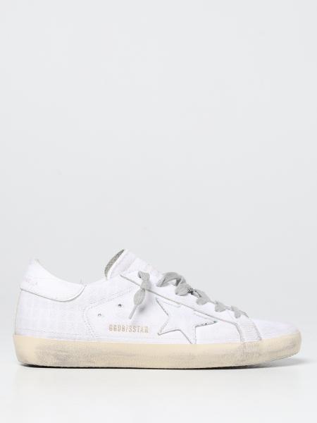 Super-Star classic Golden Goose trainers in worn canvas
