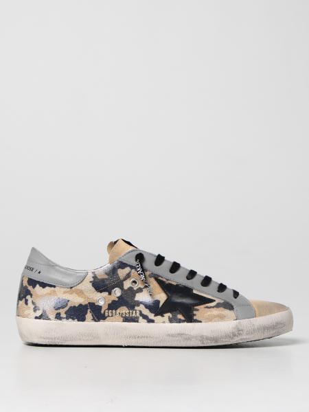 Super-Star Golden Goose camouflage trainers