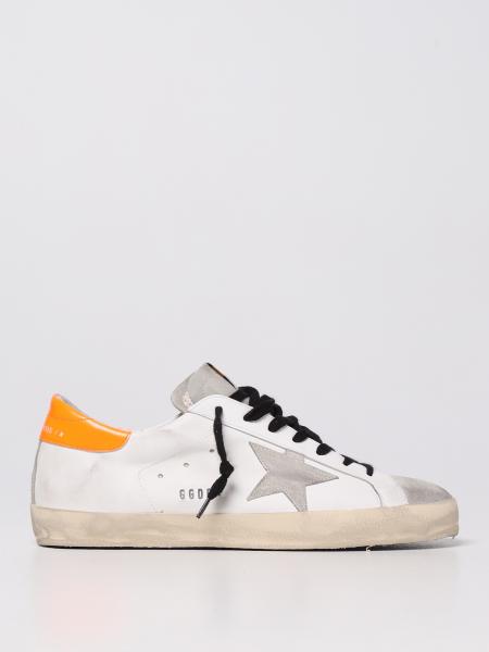 Super-Star classic Golden Goose trainers in worn leather