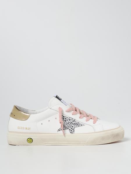 Golden Goose kids: May Golden Goose leather trainers