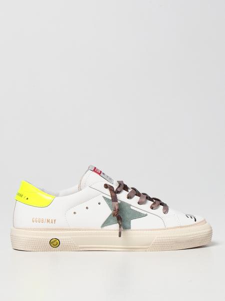 Golden Goose kids: May Golden Goose leather trainers