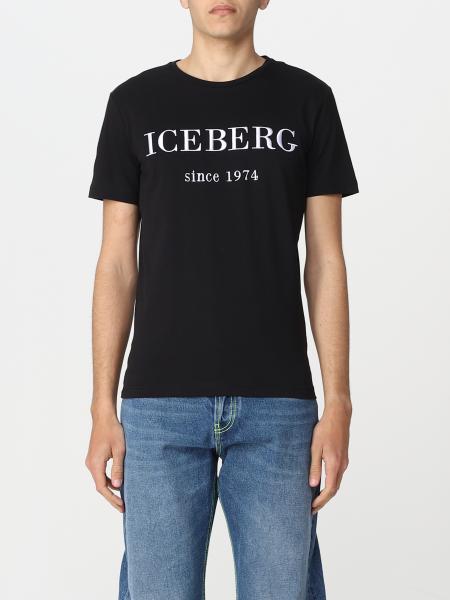 Iceberg: T-shirt Iceberg con logo ricamato