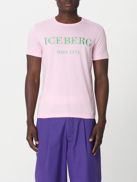 Iceberg: T-shirt Iceberg con logo ricamato