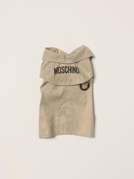 Trench per cani Moschino Couture Pets in gabardine