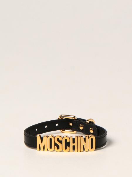 Moschino women: Moschino Couture Pets leather collar