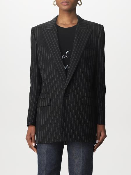 Saint Laurent pinstripe blazer with breast pocket