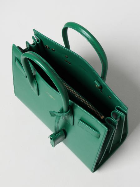 ysl green handbag