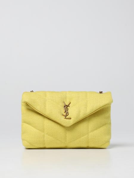 Saint Laurent bags for women: Saint Laurent Mini Puffy matelassé leather bag