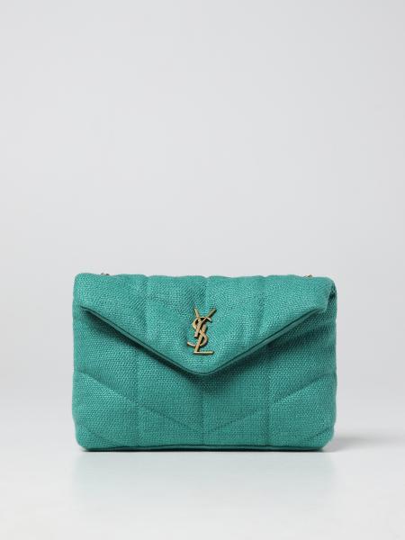 Saint Laurent bags for women: Saint Laurent Mini Puffy matelassé leather bag