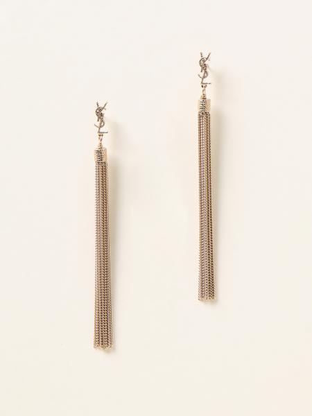 Saint Laurent Loulou earrings with chain tassels