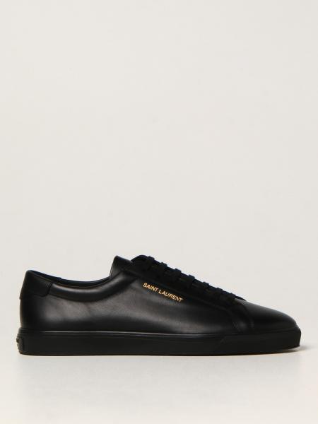 Saint Laurent Andy leather trainers
