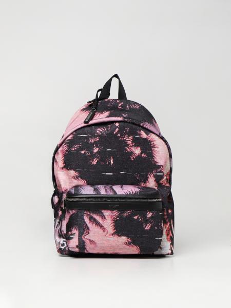 Saint Laurent City backpack with print
