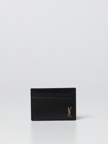 Saint Laurent smooth leather card holder