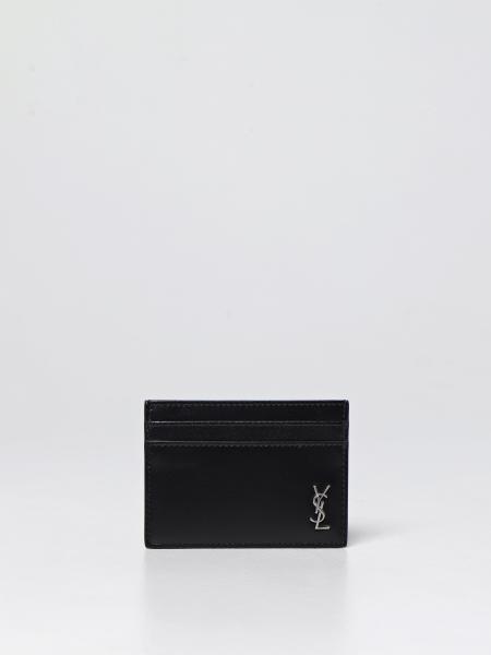 YSL Saint Laurent smooth leather cardholder