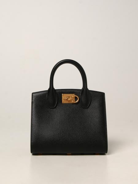 Salvatore Ferragamo The Studio grained leather bag