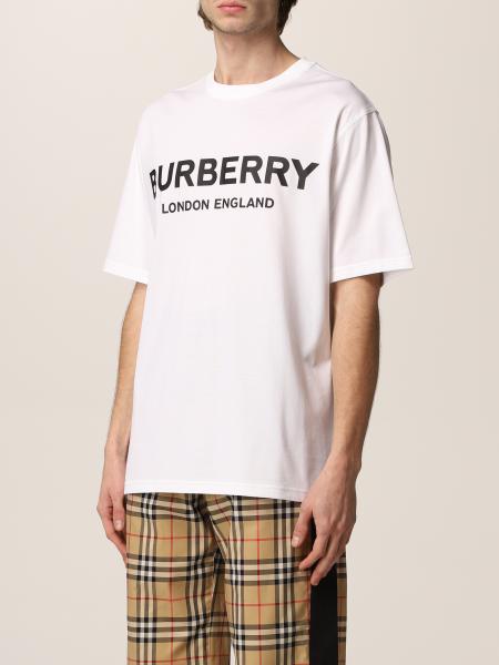 バーバリー(BURBERRY): Tシャツ メンズ - ホワイト | Tシャツ 