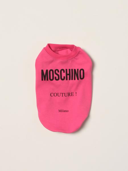 Moschino women's accessories: Moschino Couture Pets dog t-shirt with logo