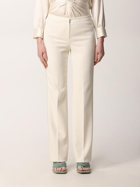 THEORY: High-waisted Thoery pants - White | Theory pants L1009212 ...