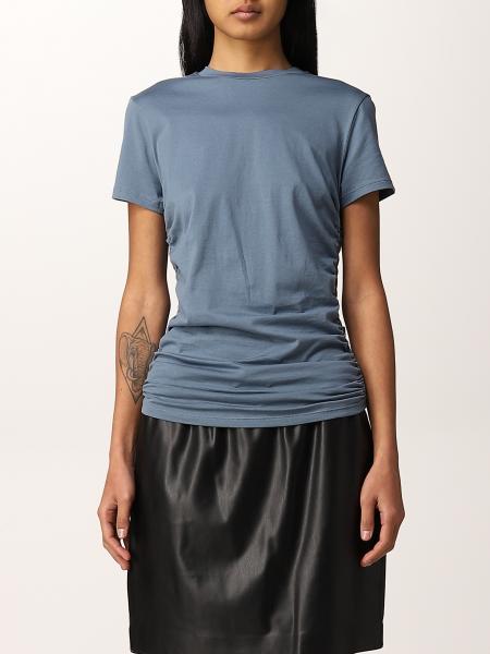 Theory: Theory t-shirt in cotton with curl