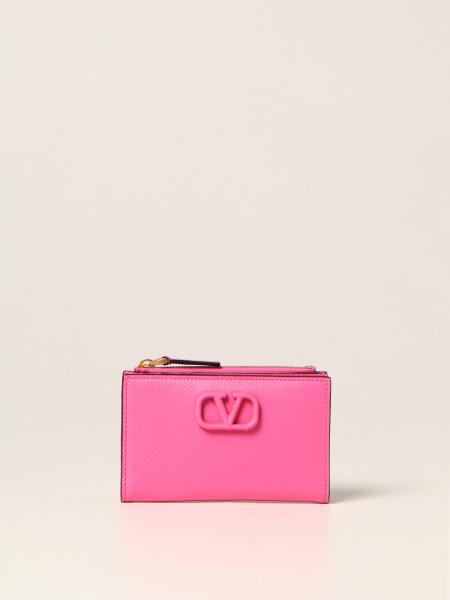 Valentino Garavani VLogo Signature leather cardholder