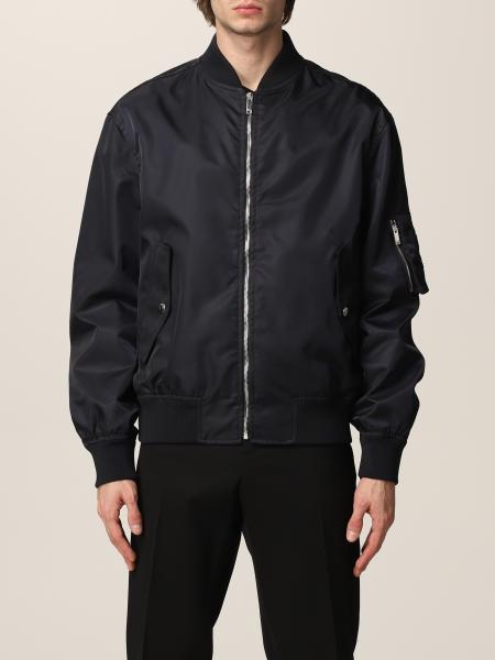 Valentino men's clothing: Neon Universe Valentino bomber jacket with back logo