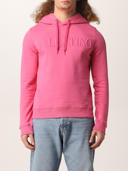 Valentino men's clothing: Valentino cotton sweatshirt with embossed logo