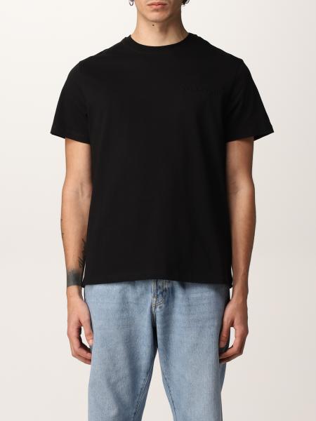 Valentino men's clothing: Valentino cotton T-shirt with embossed logo