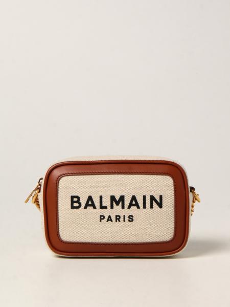 Balmain: Наплечная сумка Женское Balmain