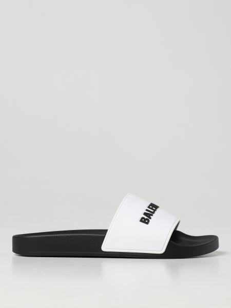 Balenciaga shoes: Pool Balenciaga slipper sandals in rubber