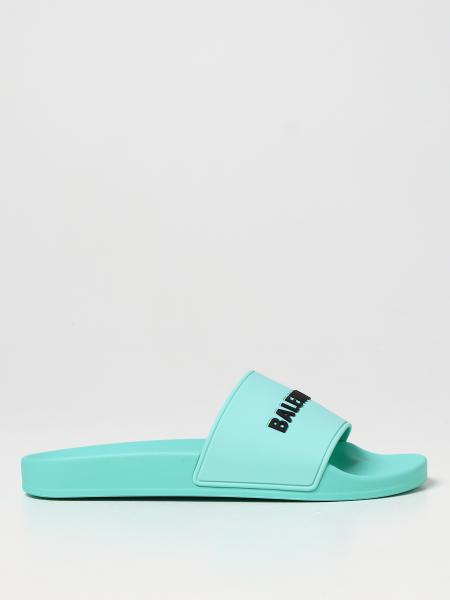 Balenciaga shoes: Balenciaga slide sandals in rubber