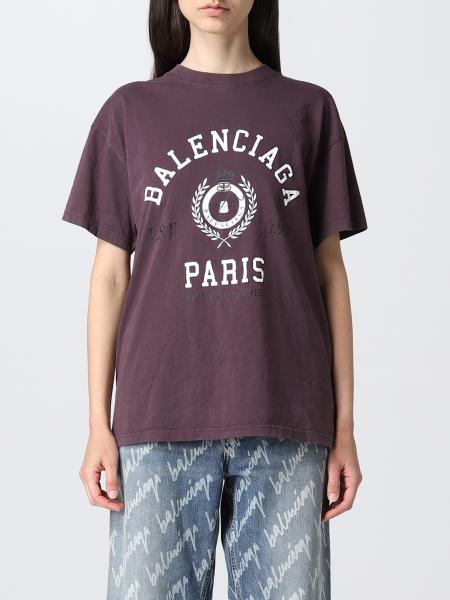 Black Friday abbigliamento: T-shirt Balenciaga in cotone con logo