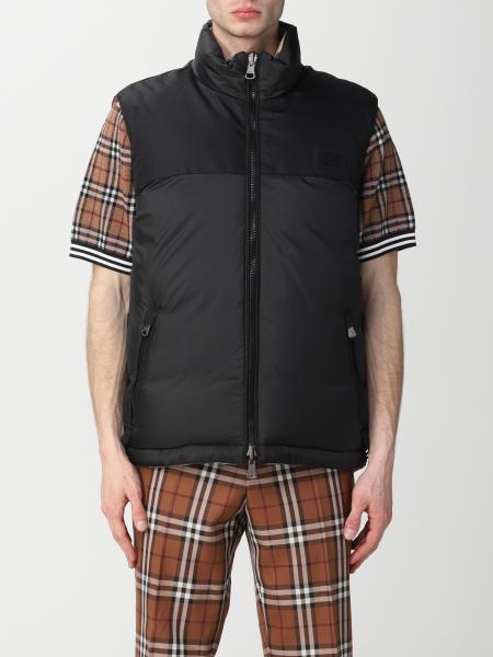 Burberry quilted and padded reversible nylon jacket