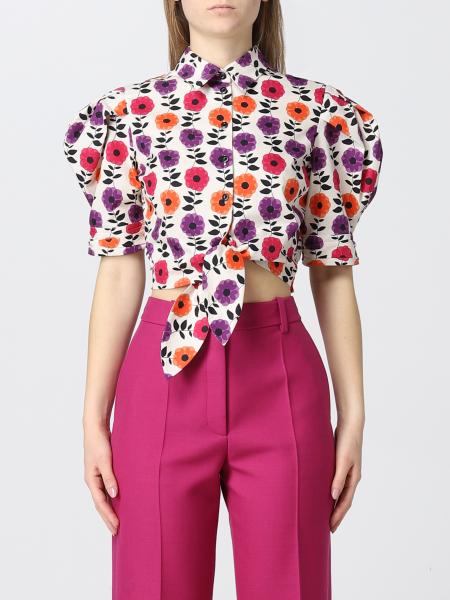 Twinset-Actitude floral patterned shirt