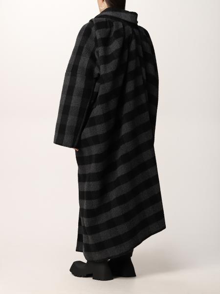 BALENCIAGA: Damen Mantel - Grau | Balenciaga Mantel 681182TLU12 online ...