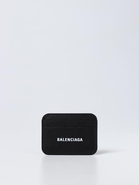Balenciaga credit card holder in leather