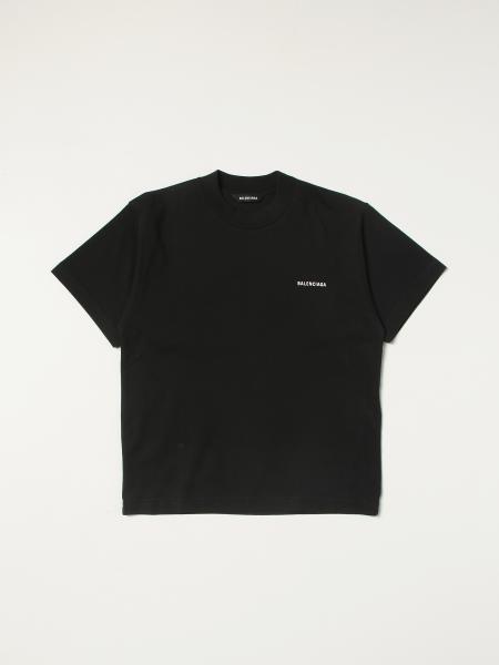 T-shirt Balenciaga in cotone con logo