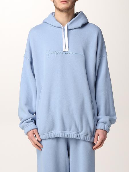 Giorgio Armani: Giorgio Armani cotton sweatshirt with embroidered logo