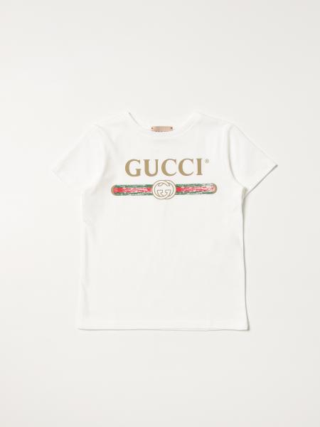 T-shirt Gucci in cotone con logo