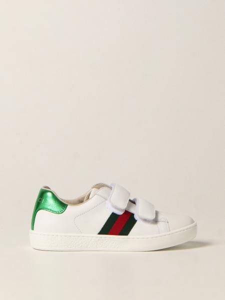 Gucci scarpe: Sneakers Ace Gucci in pelle