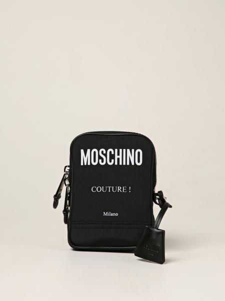 Borsa Moschino Couture in nylon con logo