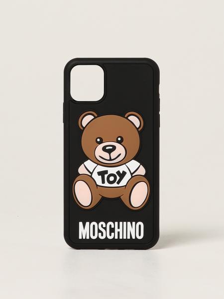 Cover Iphone 11 Pro Max Moschino Couture con Teddy