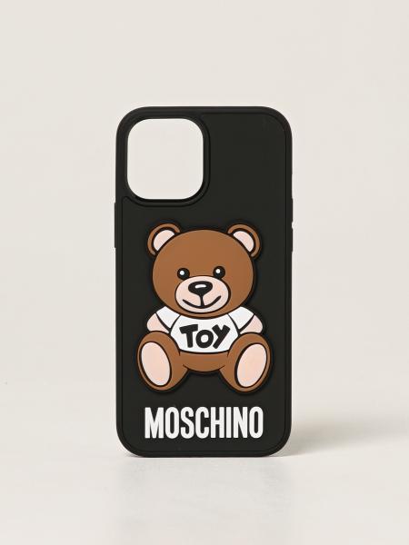 Cover Iphone 12 Pro Max Moschino Couture con Teddy