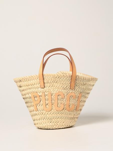 Emilio Pucci women: Emilio Pucci basket bag with logo