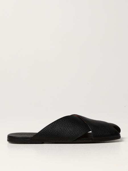 Marsèll women: Marsèll Spatula sandals in dry milled leather