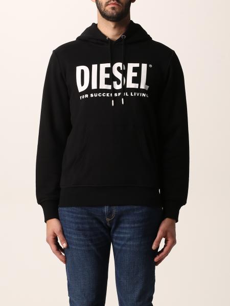 Diesel: Felpa Diesel in cotone con logo