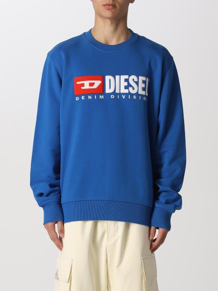 Diesel: Felpa s-ginn-div Diesel con logo