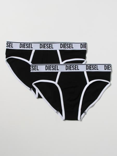 Diesel Underwear: Set 2 slip Diesel Underwear con logo