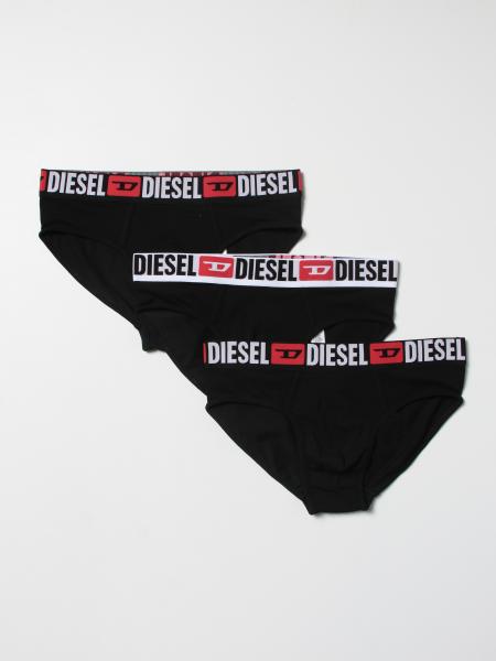 Diesel Underwear: Set 3 slip Diesel Underwear con logo